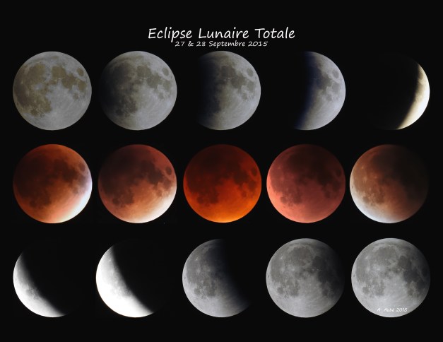 Eclipse Lunaire Totale 27 & 28 Septenbre 2015
