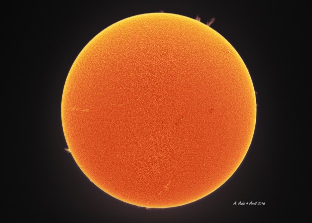 Soleil inversé 4 Avril 2016